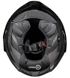 LS2 Casco Modular ADVANT X CARBON almohadillas
