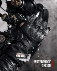 Guantes de moto invierno impermeables BORLENI 1