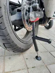 Elevador Rueda Trasera Moto y Soporte Universal Portátil 4
