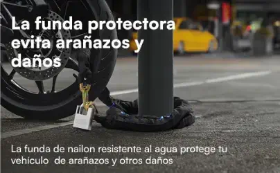 H&S Cadena para moto funda