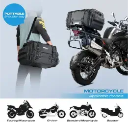 Rhinowalky4060b Bolsa de asiento para motocicleta 3