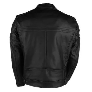 cazadora moto cuero DXR LEGEND CE espalda_